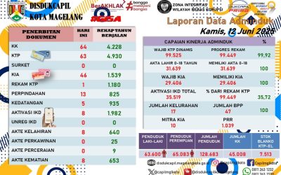 LAPORAN DOKUMEN ADMINDUK 12 JUNI 2025