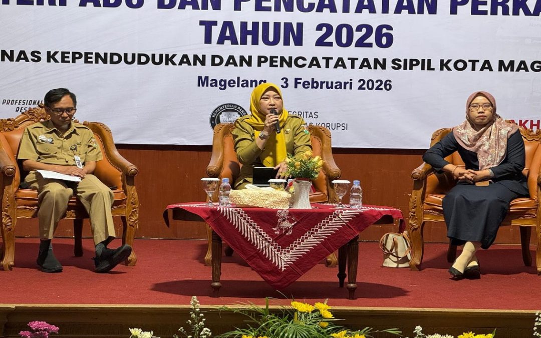 Disdukcapil Kota Magelang Gelar Sosialisasi Isbat Nikah dan Pencatatan Perkawinan Massal 2026